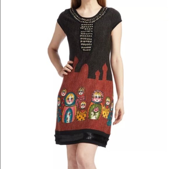 Anthropologie Dresses & Skirts - Anthropologie Aryeh Matryoshka Russian Doll Dress